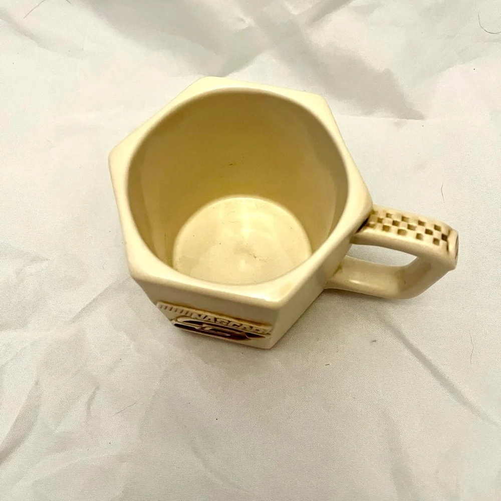 Vintage Dale Earnhardt NASCAR 3D Ceramic Mug, Collectible Racing EUC